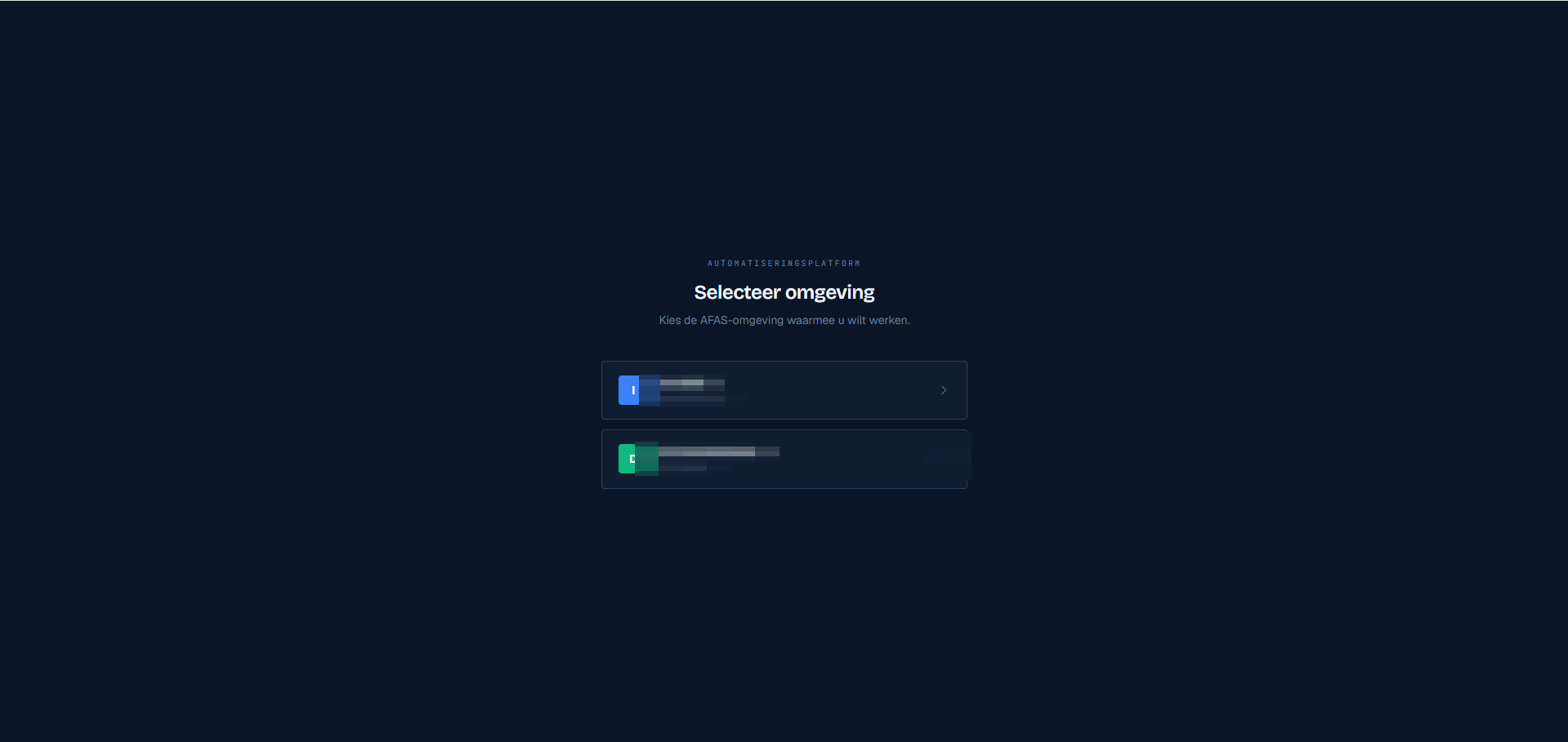 Schakelen tussen bedrijven binnen de groep in één dashboard